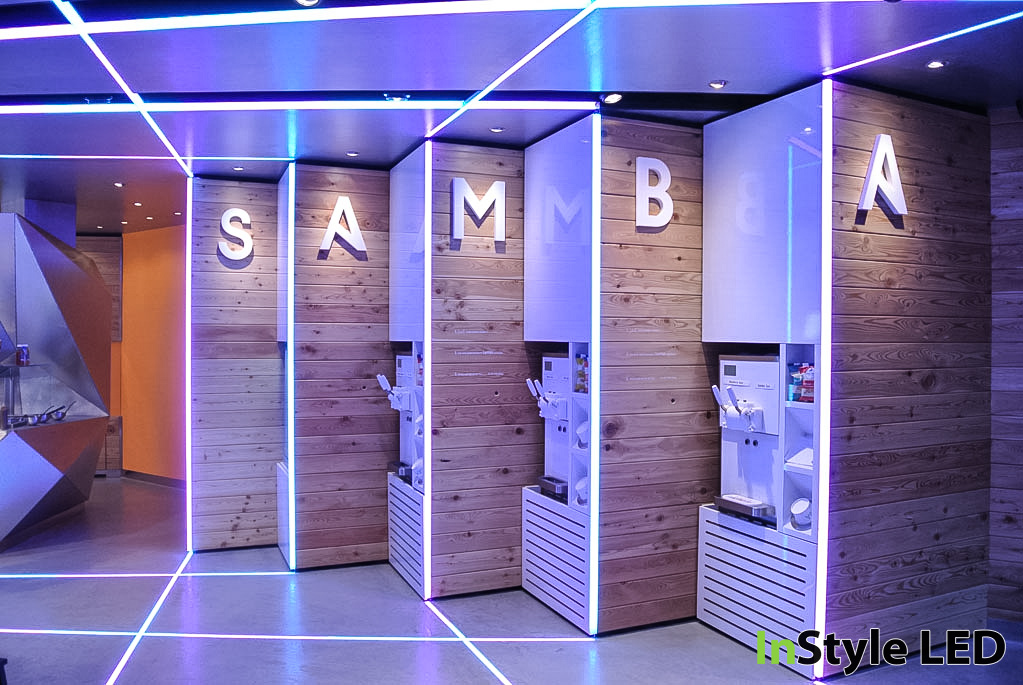 Samba Swirl Using InStyle RGB DMX LED Tape