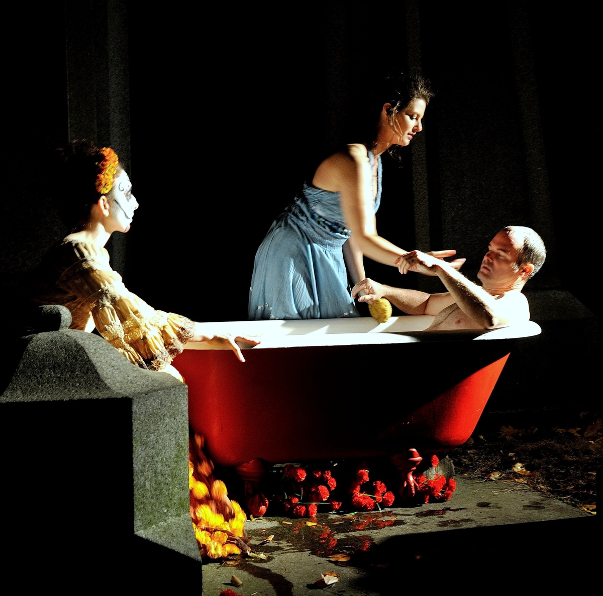 Act 1 of "Memento Mori", an immersive theater experience about life and death.