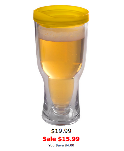 Brew2Go Tumbler With Gold Lid