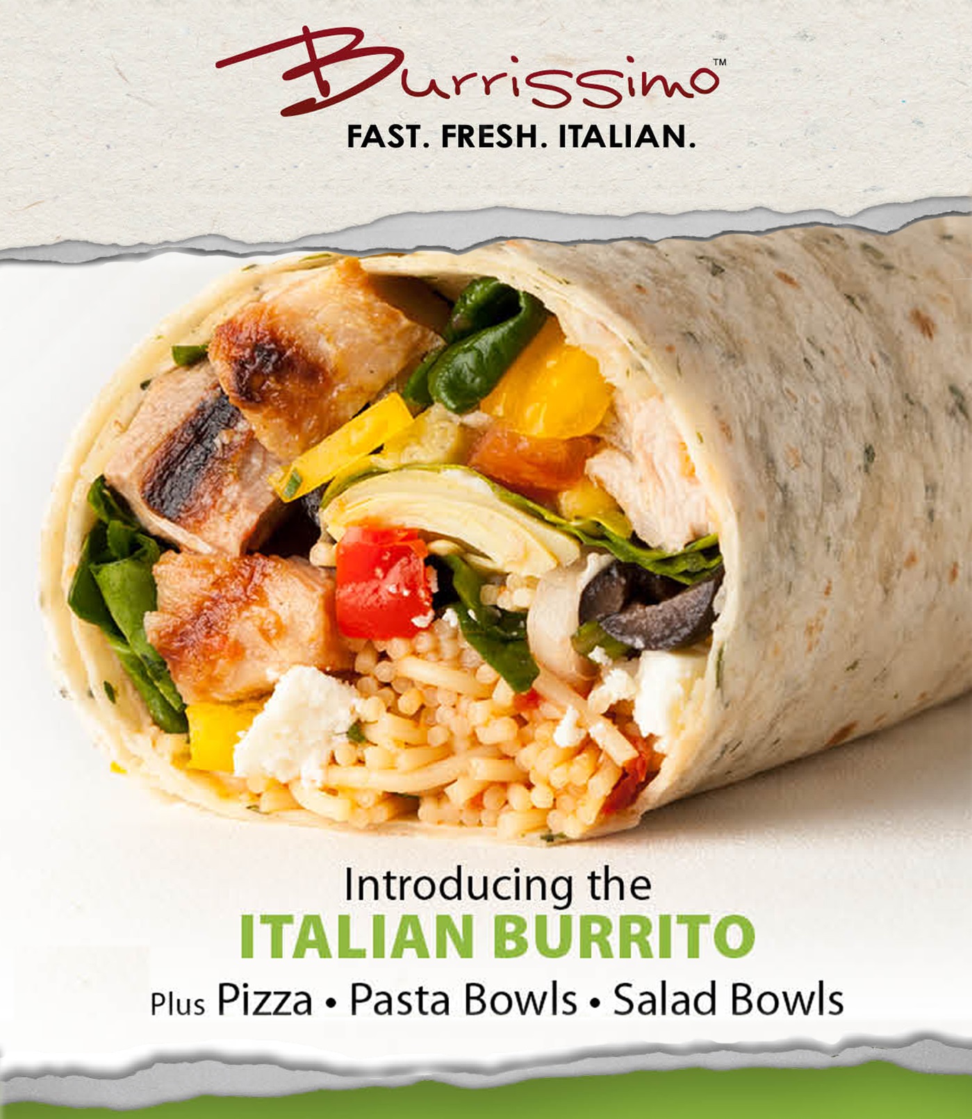 Burrissimo Introduces the Italian Burrito!