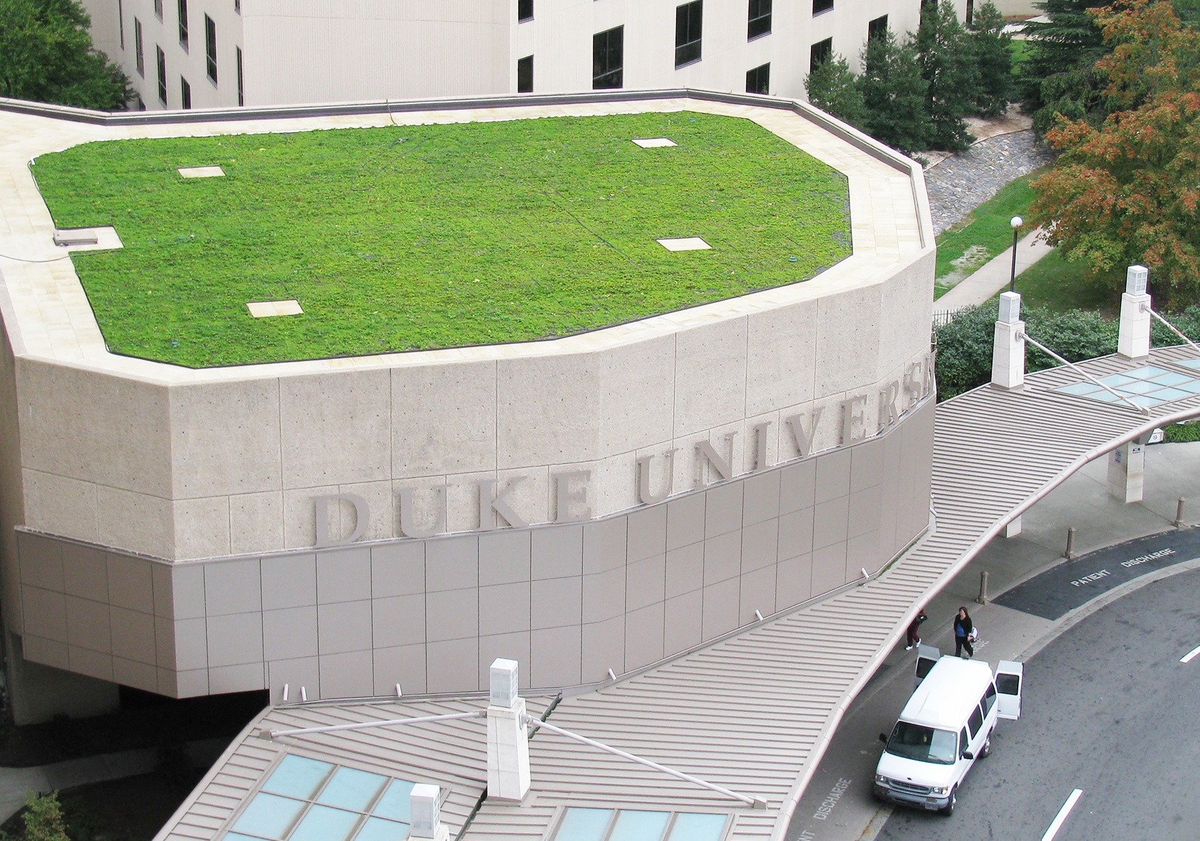 Xero Flor Green Roof on the Duke University Hospital