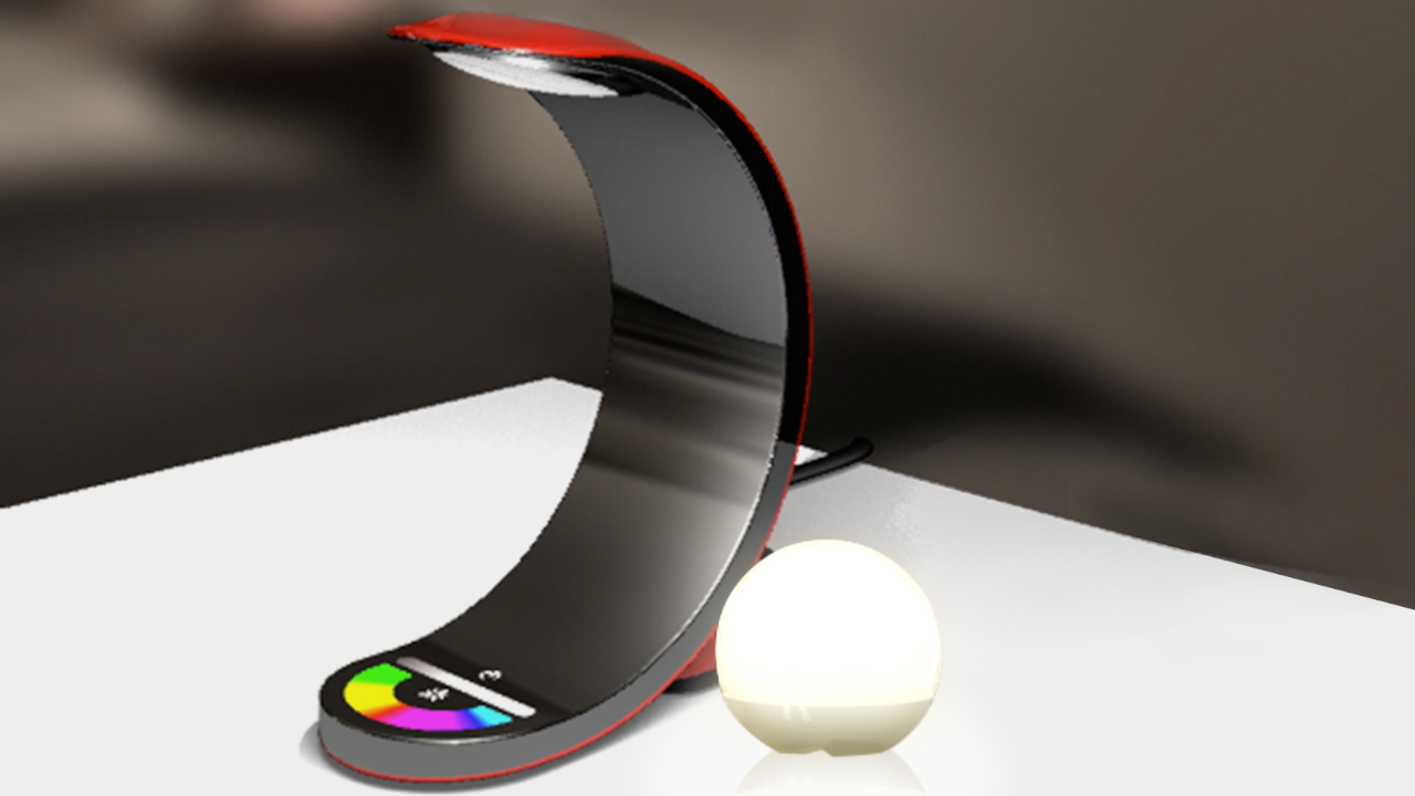 LumiLIfe - Portable Globe and Luminous Lighting Base