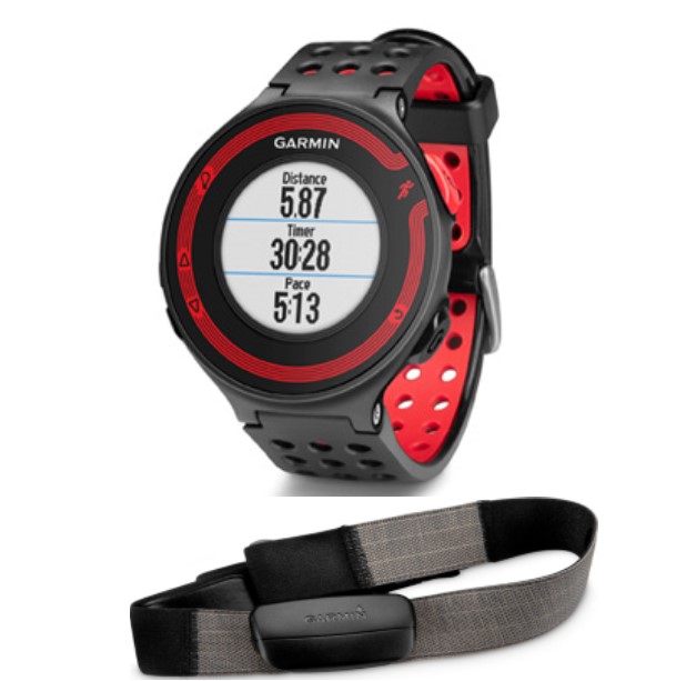 Garmin Forerunner 220 Also Comes In Red and Black For Those That Prefer It