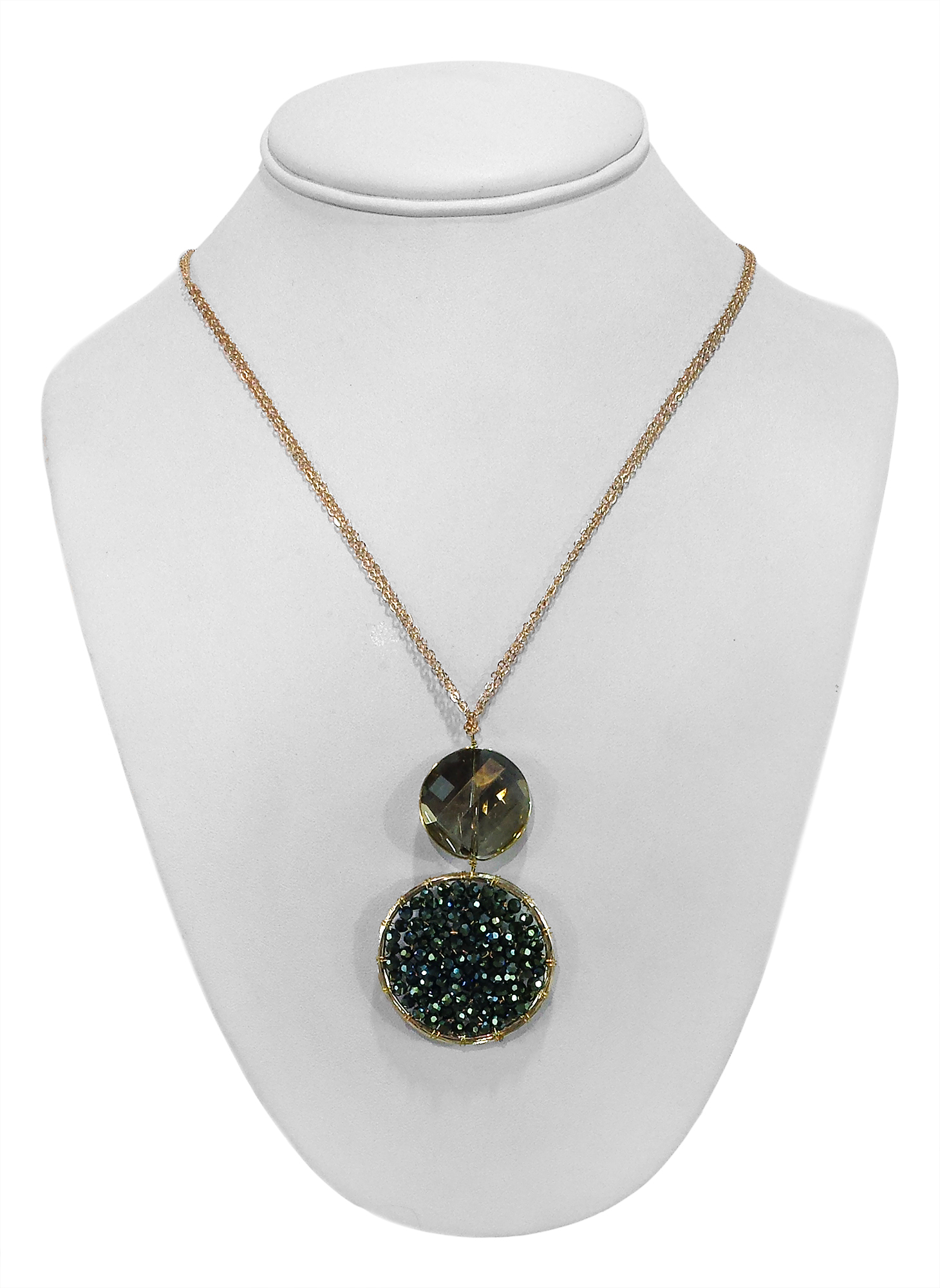 Green Gem Necklace $42.99