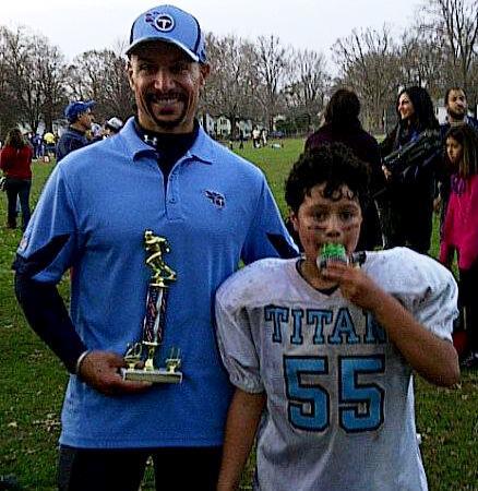 Robert Laraia coaching son, Dario