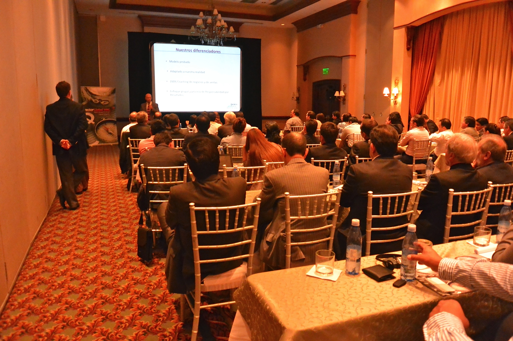 The Growth Coach was in Ecuador talking to business leaders about The Growth Coach system.