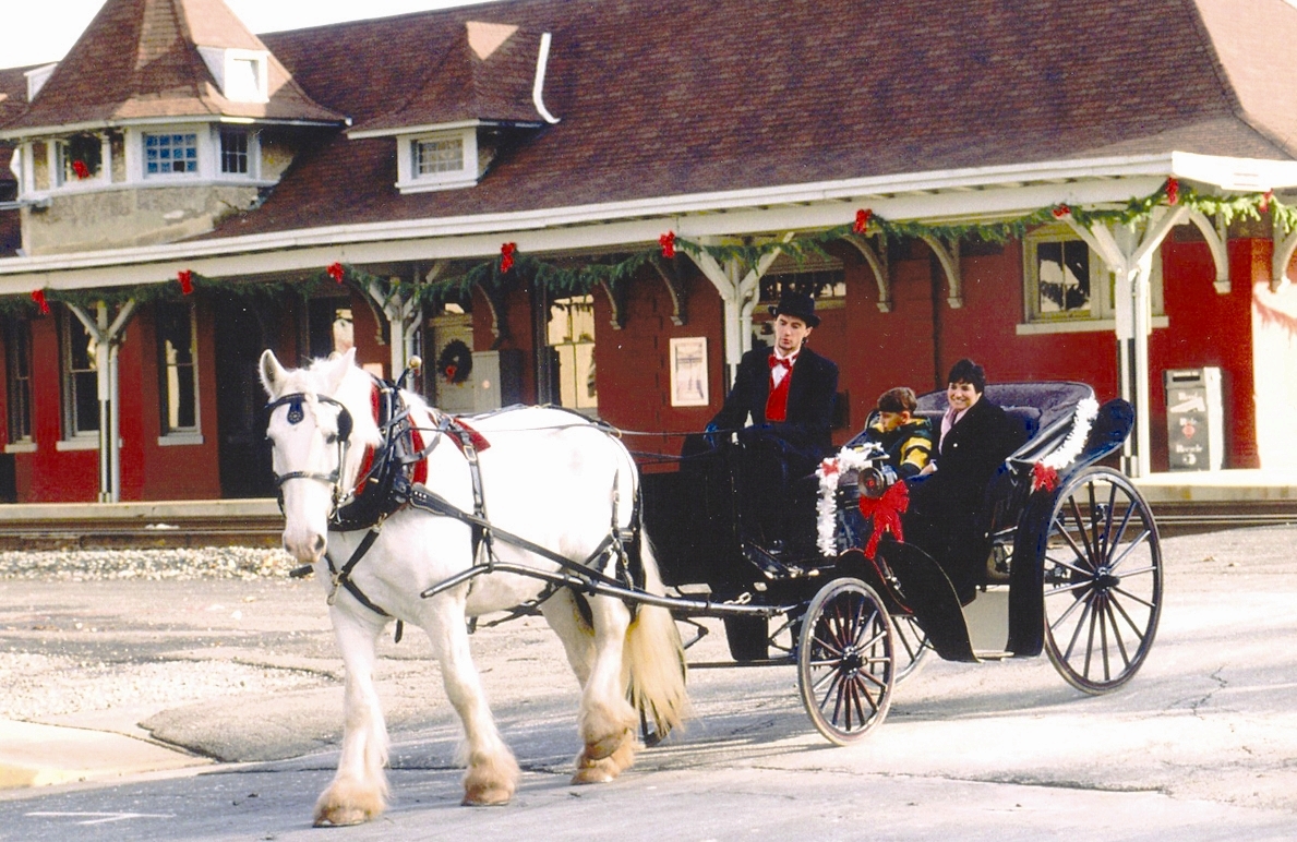 Carriage rides in Old Town Manassas