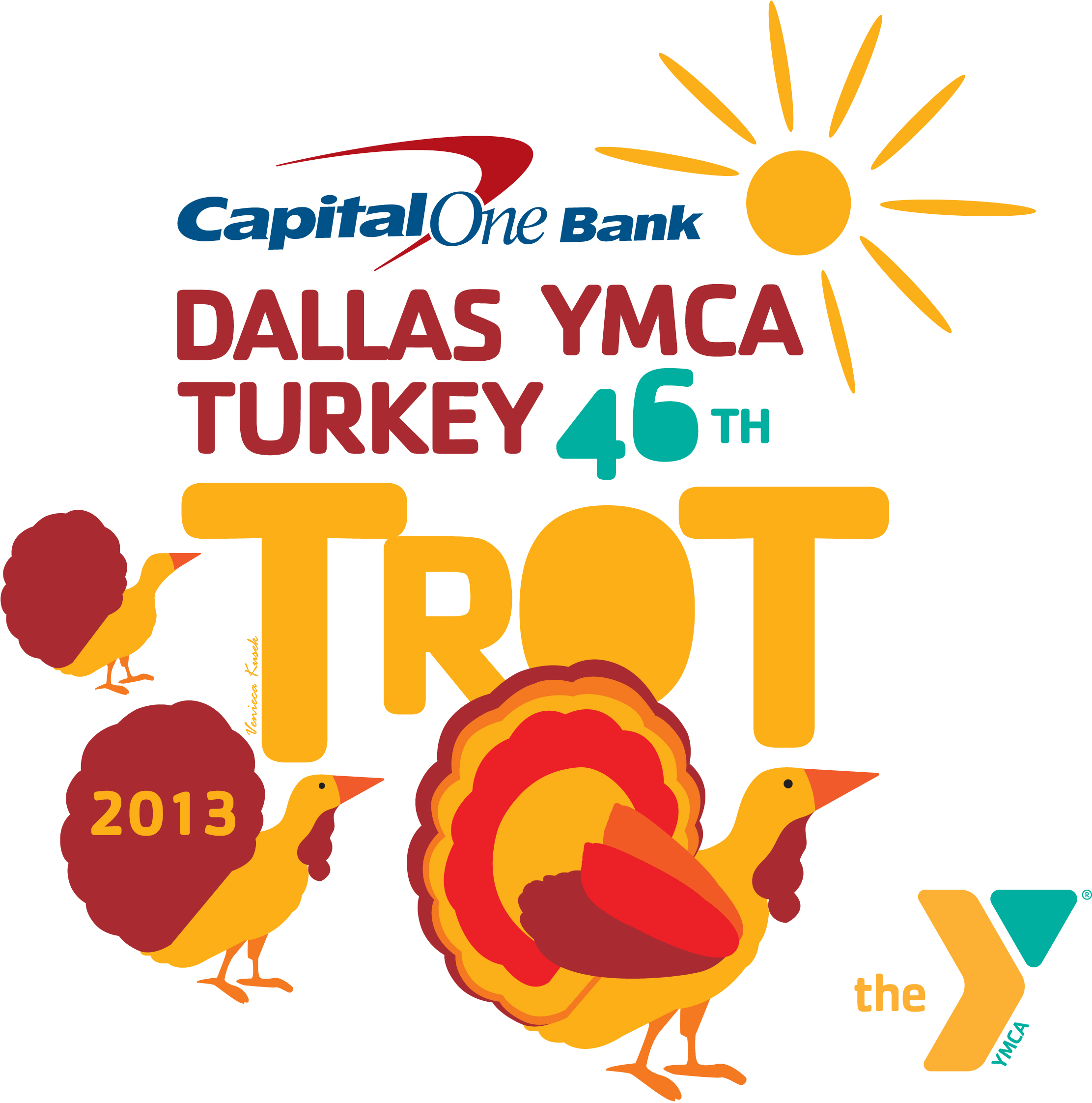 YMCA Dallas Turkey Trot 2013 logo