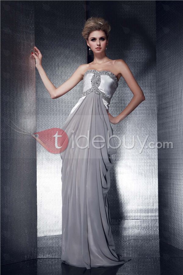 Gorgeous A-Line Floor-Length Sweetheart Beadings Dasha's Prom/Evening Dress