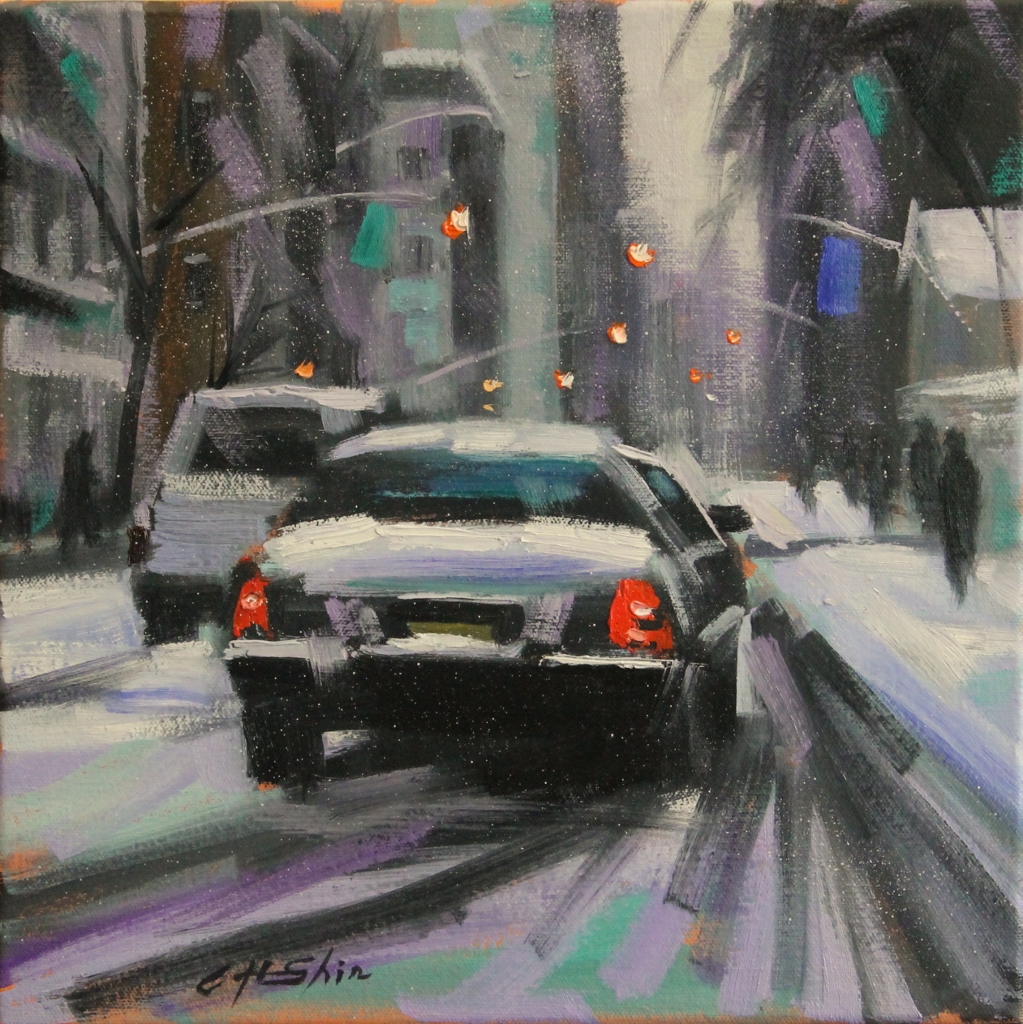 Snow Day Driving by Chin H. Shin