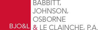 Babbitt, Johnson, Osborne, and Le Clainche, P.A.