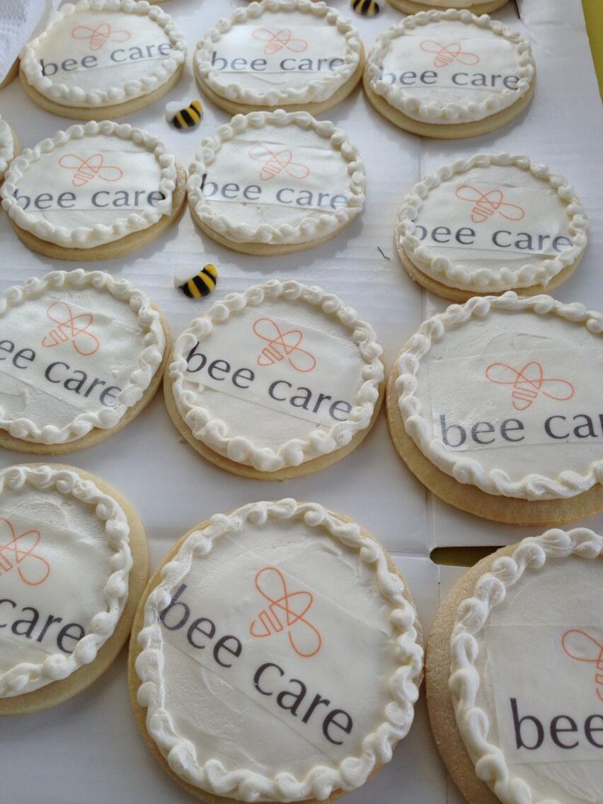 Bayer Bee Care Cookies at the Clayton Bee Care Facility Ribbon Cutting Ceremony