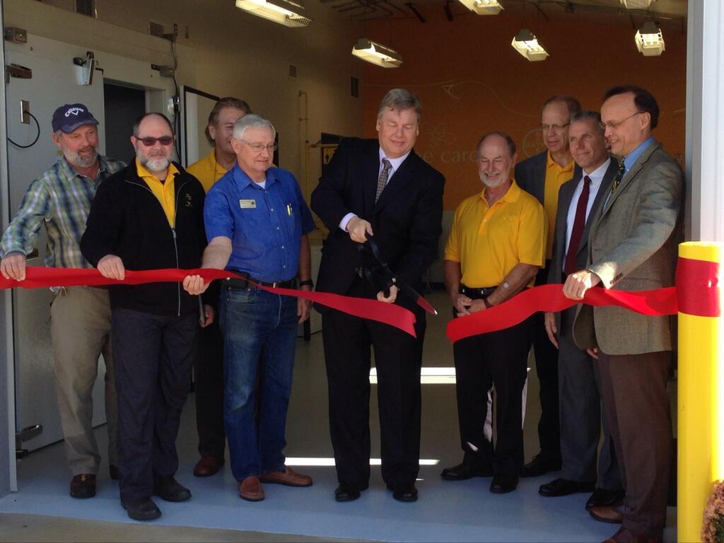 Bayer CropScience and Local Dignitaries along with Bee Health Supporters Join the Ribbon Cutting