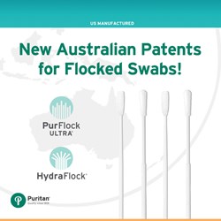 New Australian Patents for Flocked Swabs