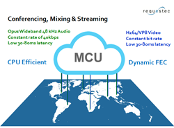 Requestec MCU Conferencing, Mixing & Streaming