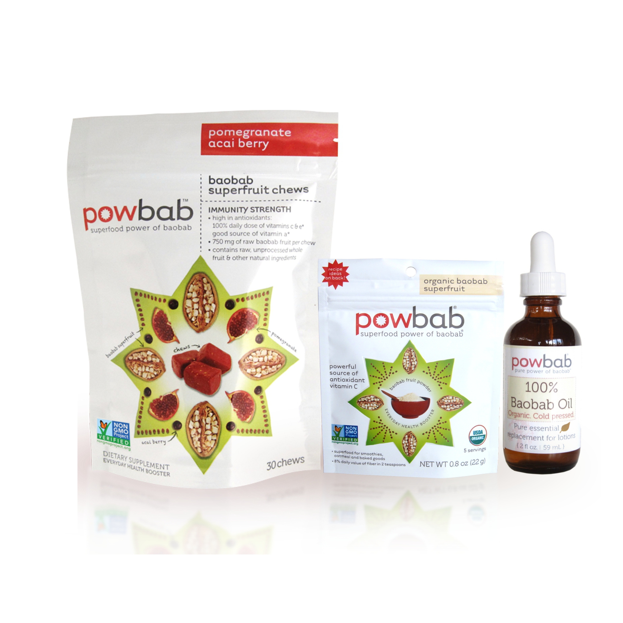 Powbab Healthy 3 Pack www.powbab.com