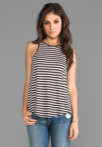 The Lady and the Sailor Bare Striped Tank