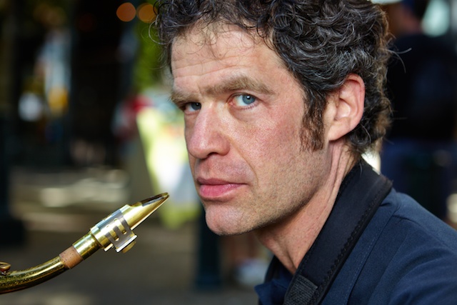 Tenor saxophonist/composer Anton Schwartz.