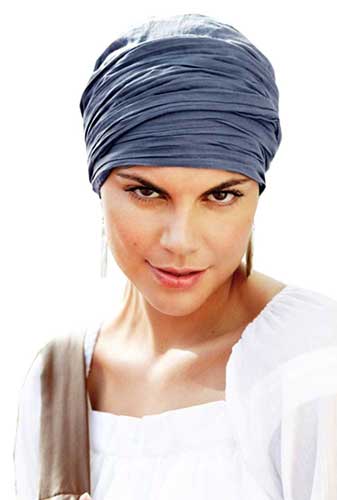Chemo Head Scarf-Crinkle Cotton