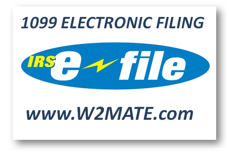 1099 Electronic Filing Service by W2 Mate Software