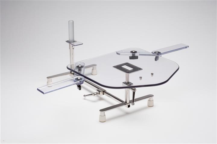 Pediatric Spica Table shown with Optional Arm Supports.