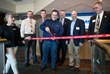 DMS CEO, Patrick Bollar cuts the Colorado Springs Regional Business Alliance Grand Opening ribbon.
