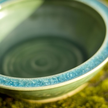 Recycled Glass Rim Bowl