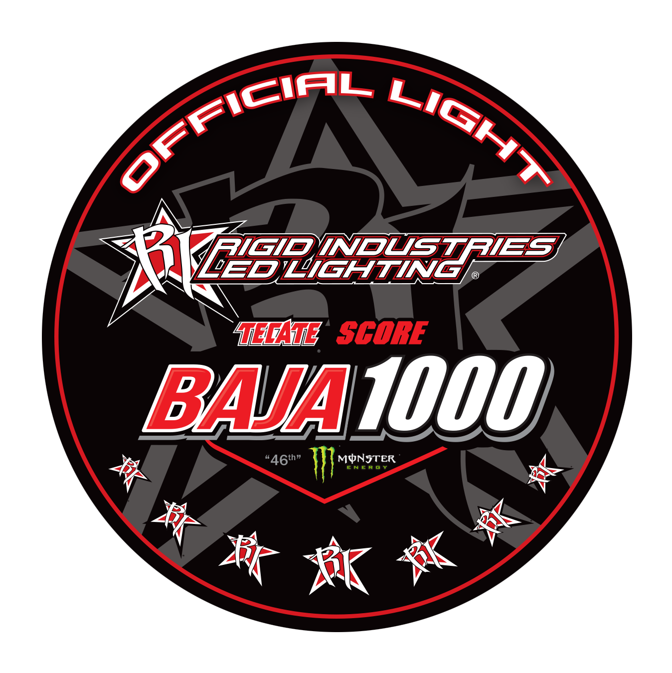 Official Rigid Baja 1000 Logo