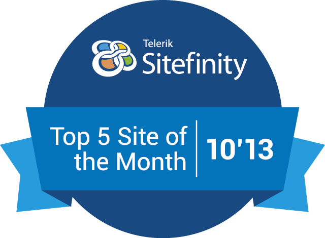 The new website for the Gordon and Betty Moore Foundation created by Project6 Design was honored with a Sitefinity Top-5 Websites of the Month award