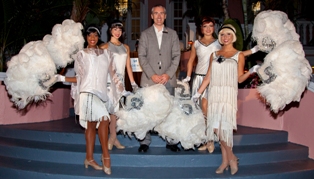 Loews Don CeSar Hotel General Manager Stephen Cummings at the 40th anniversary re-birth reception of the legendary "Pink Palace."