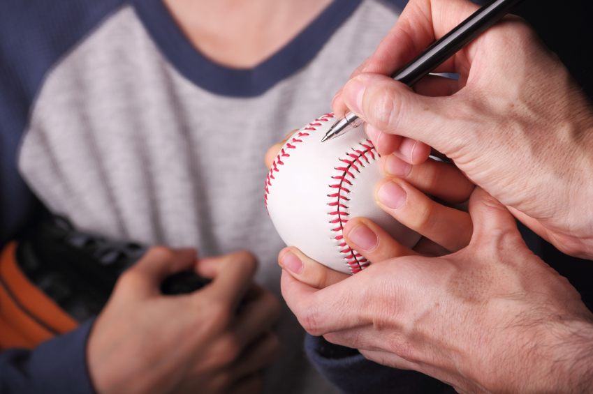 AutographGARD film protects treasured memorabilia within a display case, like an autographed baseball, from harmful UV rays.