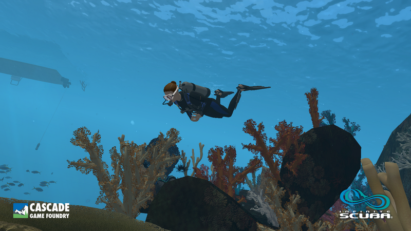 Infinite Scuba Video Game Underwater Screenshot