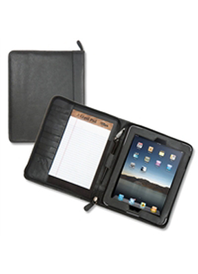 Left-Handed Leather iPad Case