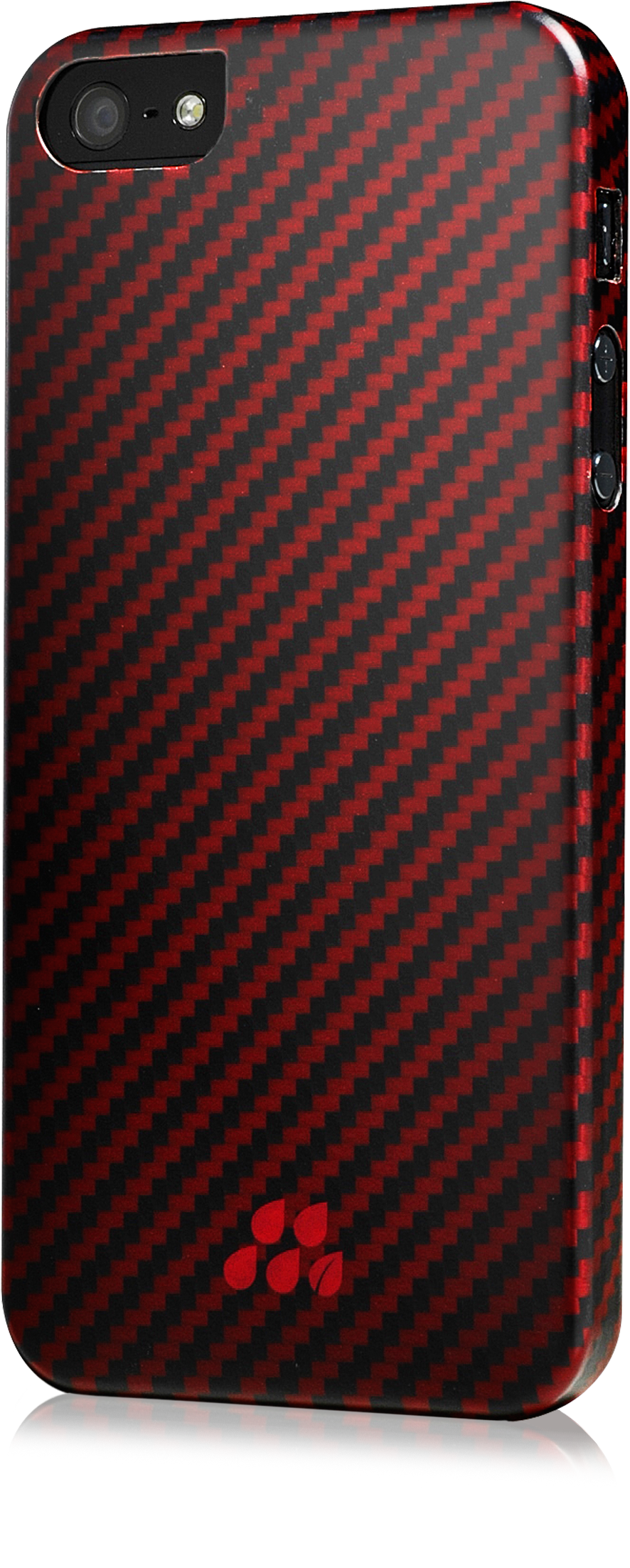 Evutec Karbon Series in Red and Black for iPhone 5