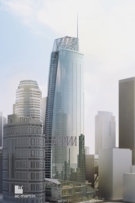 AC Martin Wilshire Grand Rendering