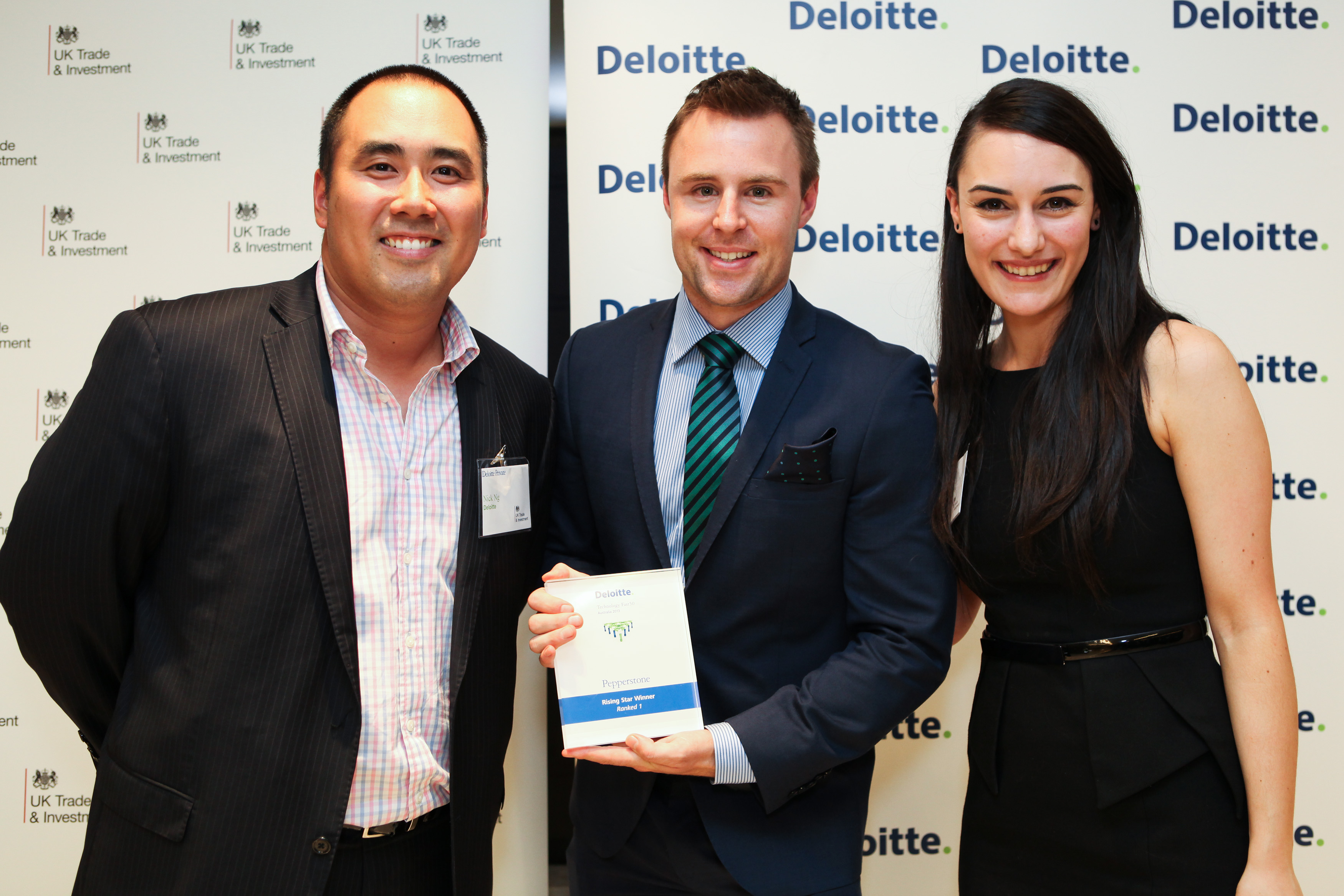 Pepperstone Collects the Deloitte Technology Fast 50 Award
