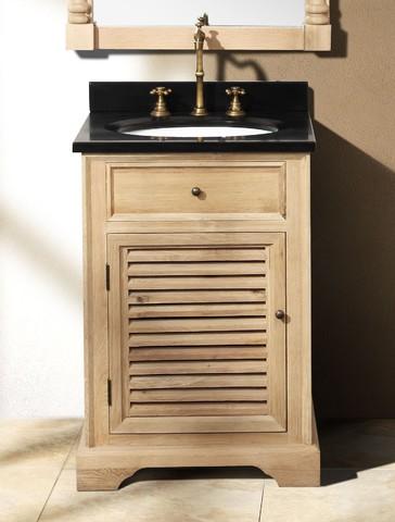 James Martin Solid Wood 23.75" Astrid Natural Oak Single Bathroom Vanity 238-101-5121