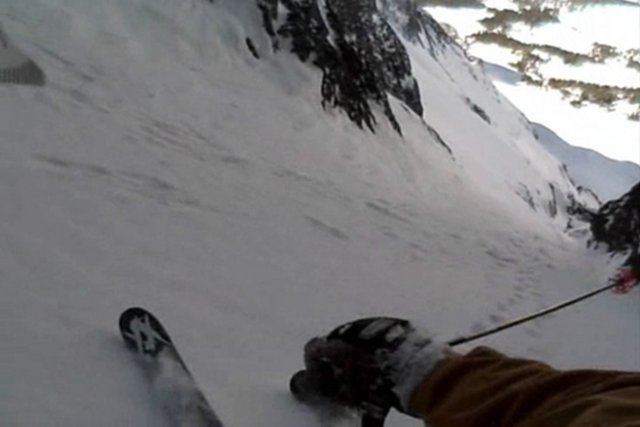 Garmin VIRB Elite Renders Great Footage Skiing That Gnarly Chute With A Map