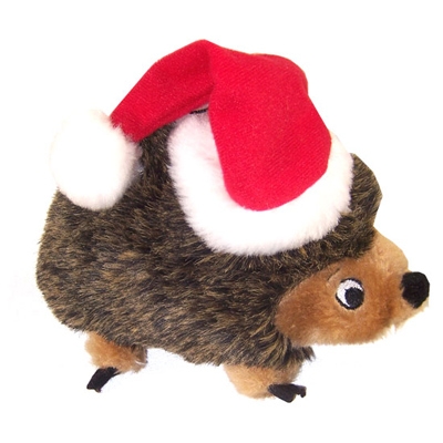 Holiday Hedgehog Dog Toy