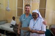 Dr. Kleeman and Sr. Clarissa, physician at St. Joseph's Hospital in Arusha, Tanzania.  (Ron Ashley Photo)