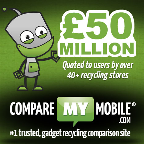 CompareMyMobile have quoted people over 50 million GBP for old mobile phones