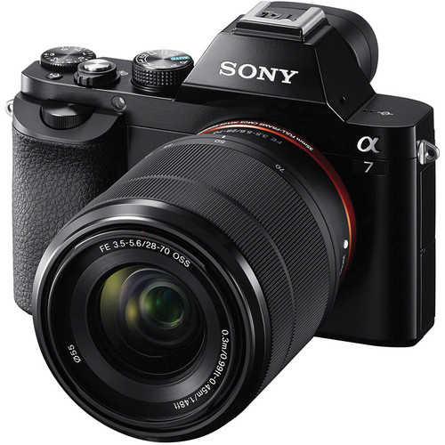 Sony Alpha a7 Mirrorless Digital Camera with FE 28-70mm f/3.5-5.6 OSS Lens