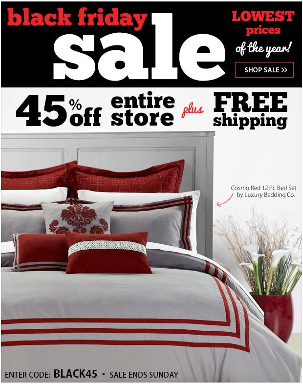 Bedding.com Black Friday 2013 Sale