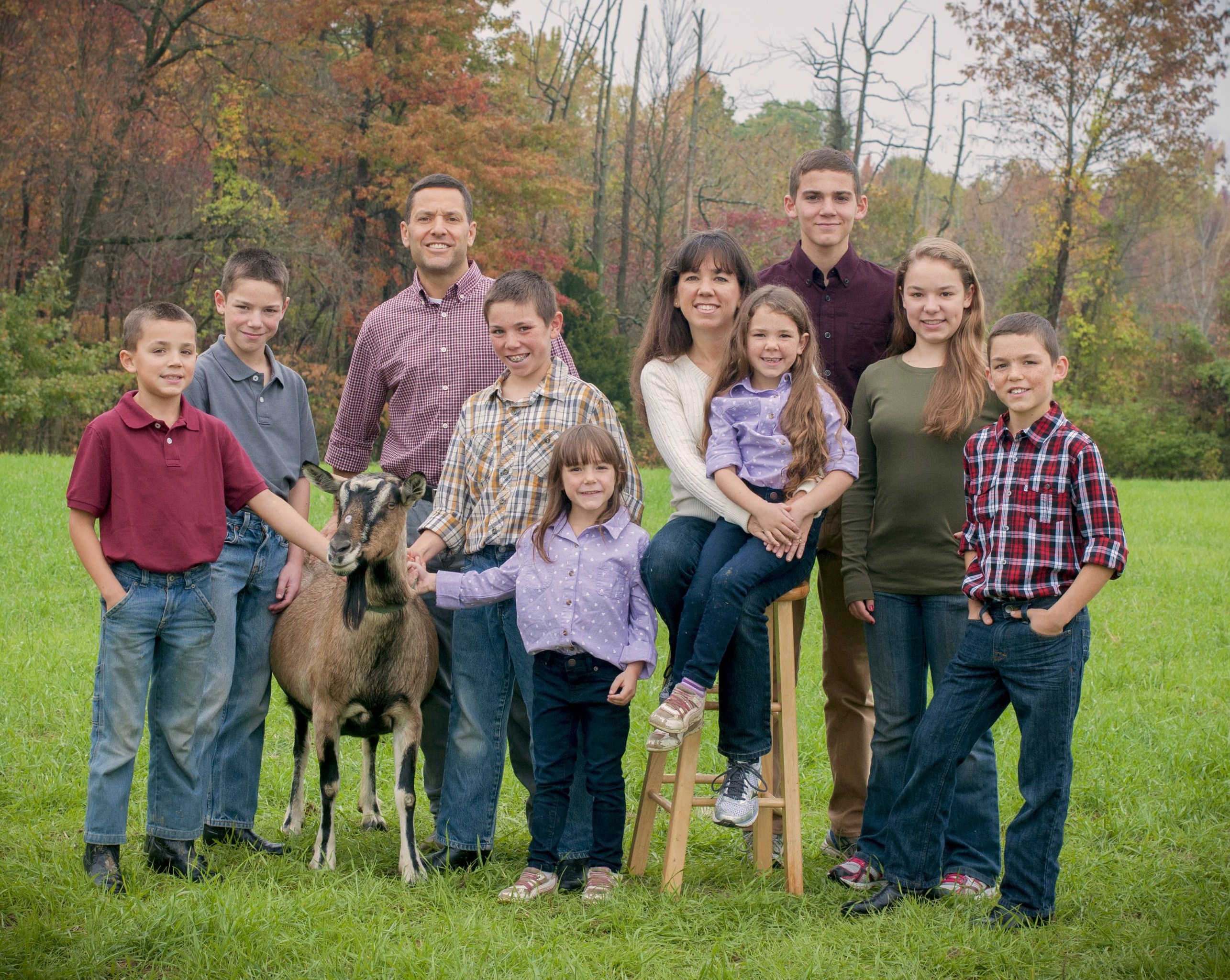 PJ and Jim Jonas of Goat Milk Stuff involve their 8 children in age-appropriate ways in the family business.