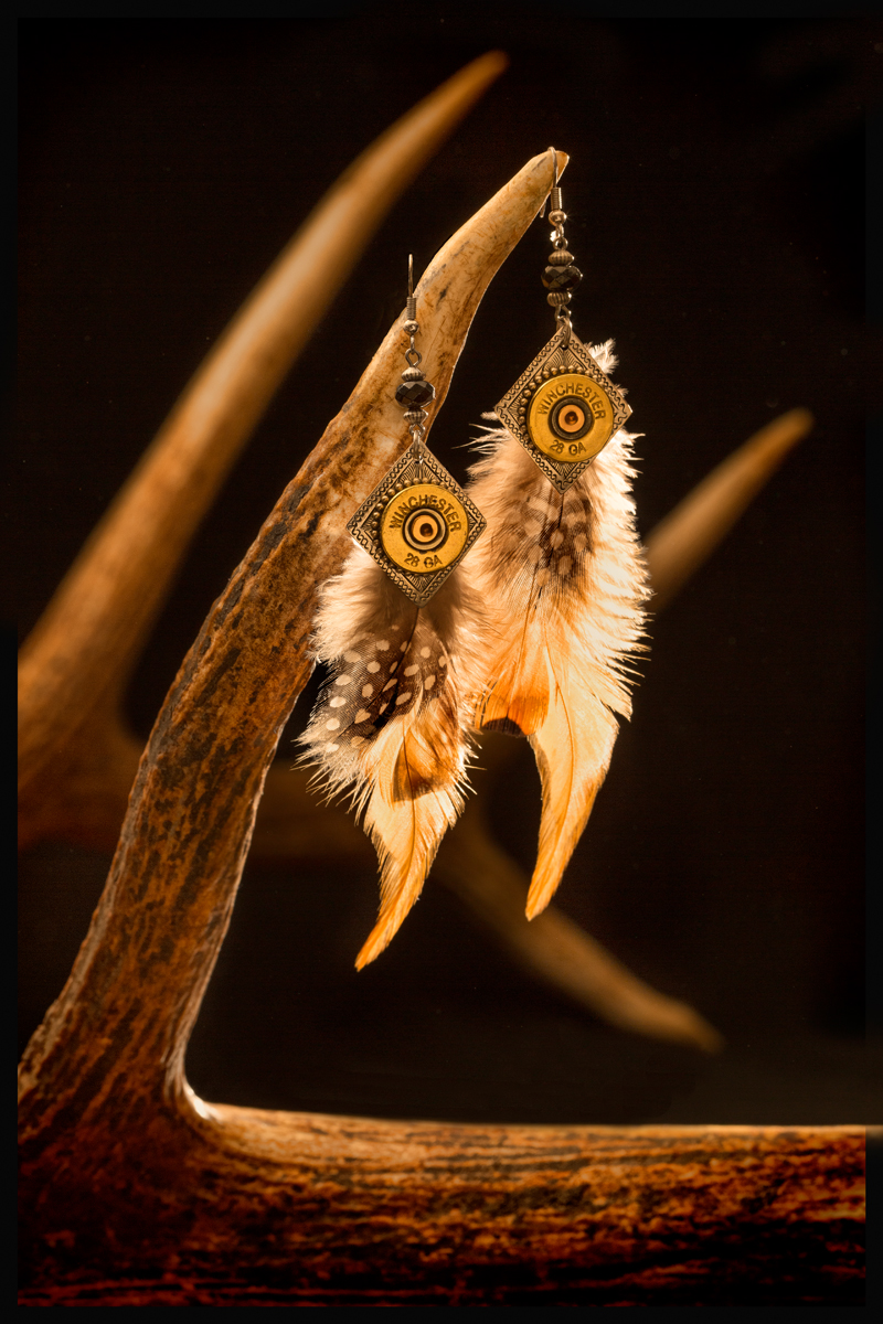 Feather Earrings from SureShot™, The Collection.