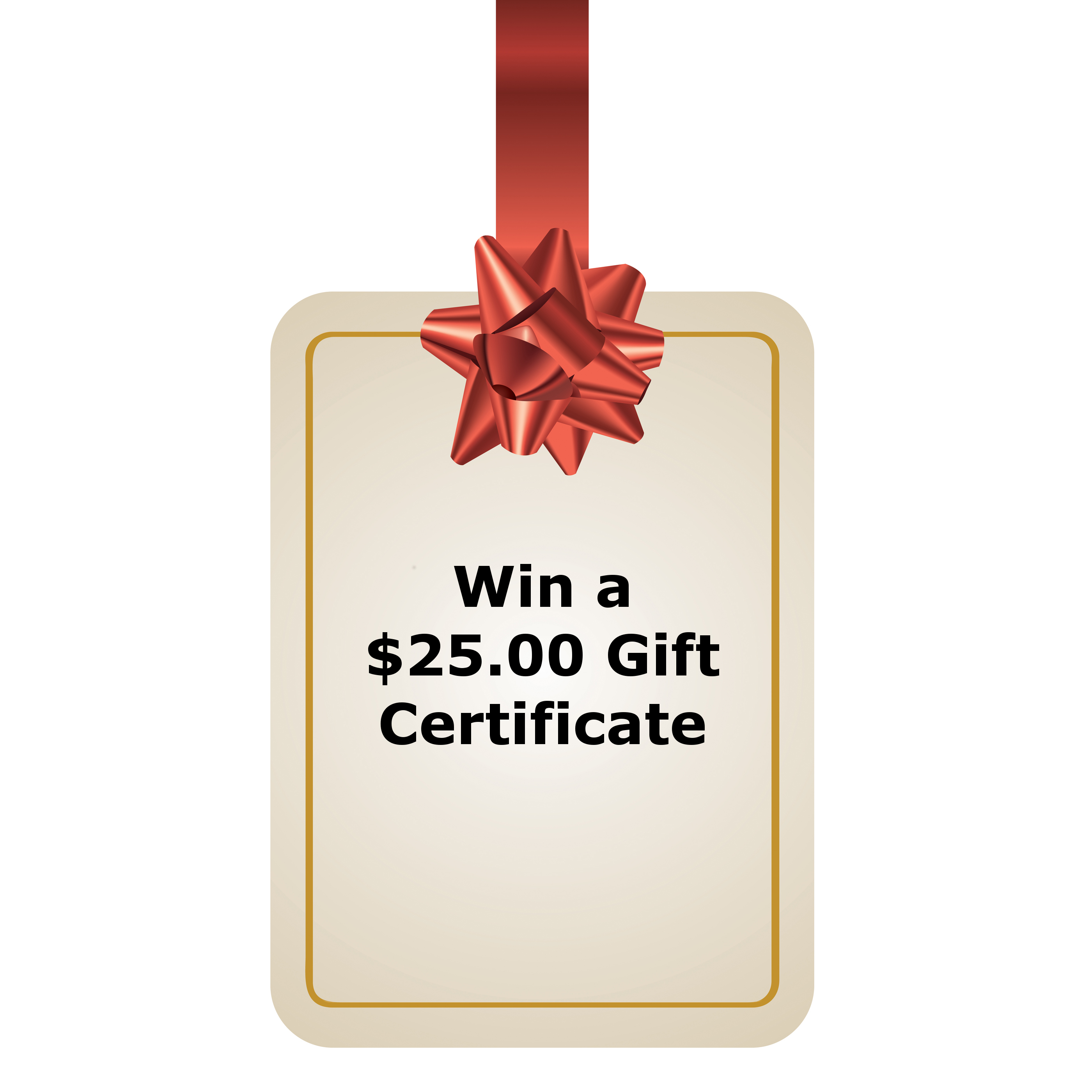 Complimentary $25 Gift Certificate To The First 25 Customers On Cyber Monday