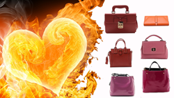 leather purses and leather handbags