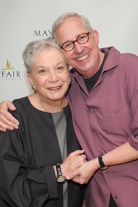 Miami art collector and philanthropist Ruth Shack and Martin Kreloff