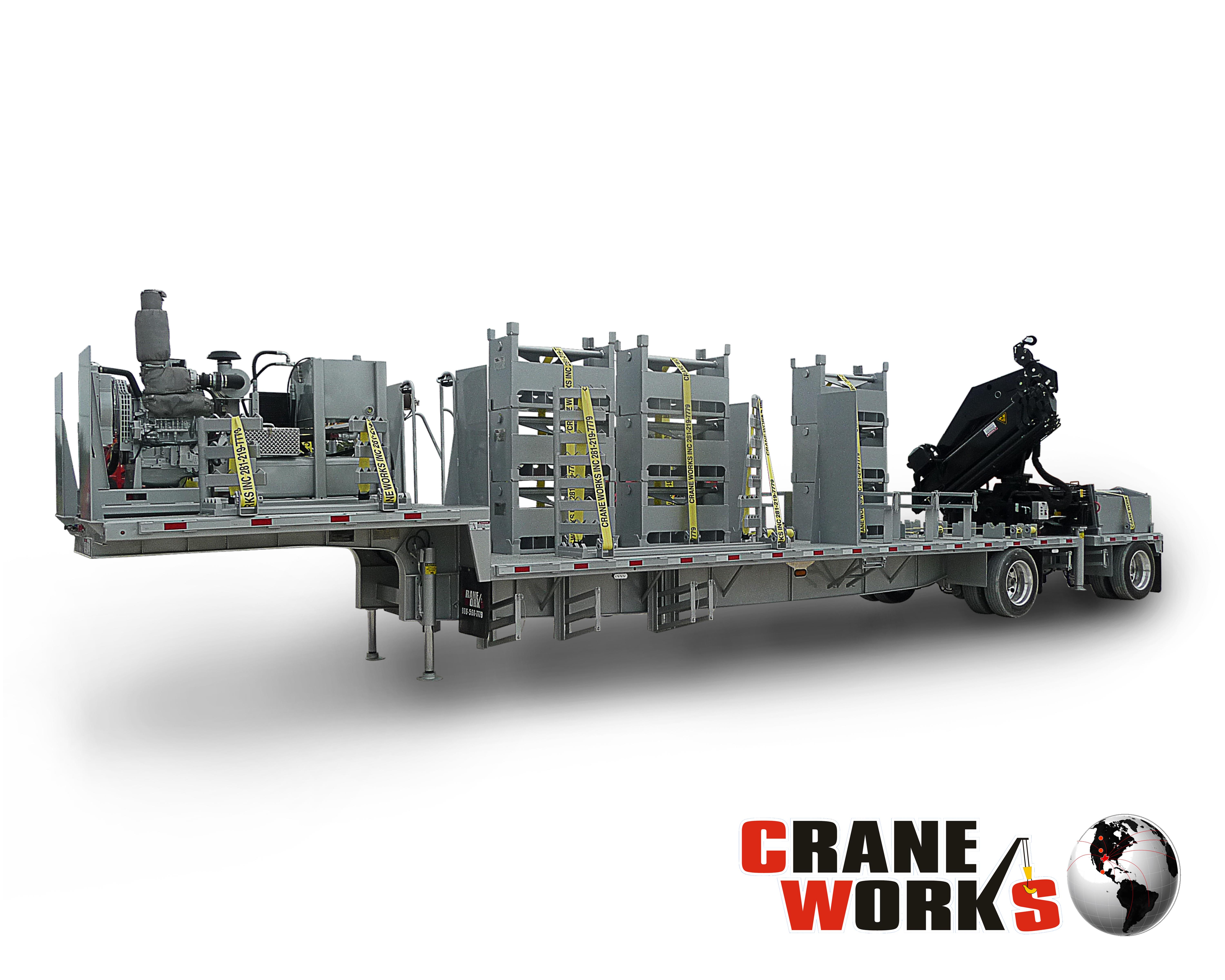 CraneWorks Frac Iron Trailer