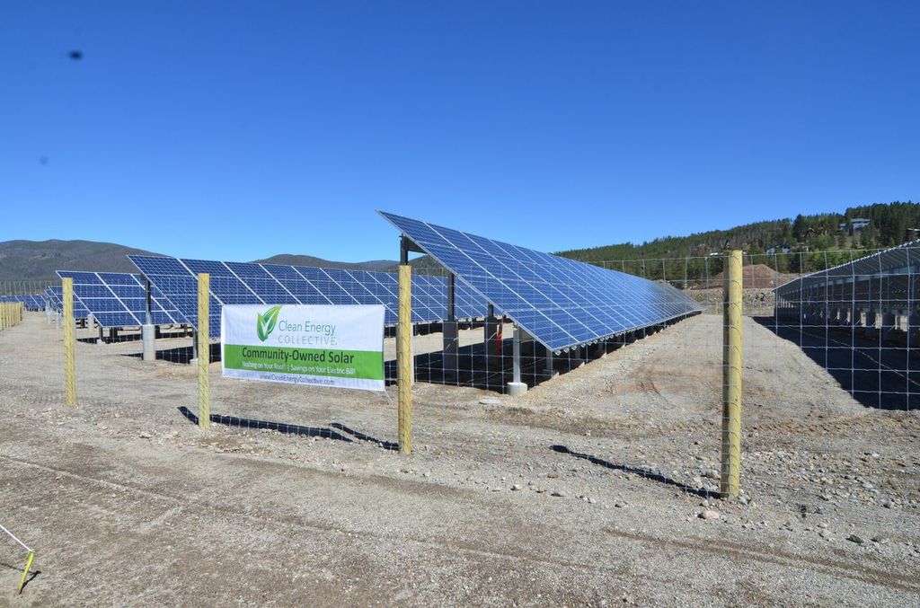 New solar gardens are up and running in the Town of Breckenridge, which will produce enough energy to offset almost 80 homes. (Photo special to Clean Energy Collective.)